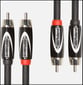 Roland Interconnect Cables, Dual RCA-RCA, Black Series 10 Foot